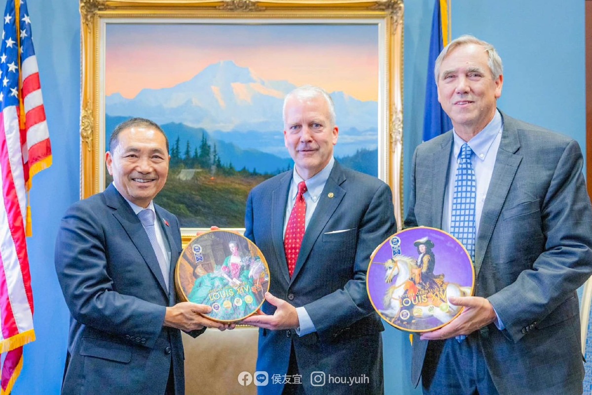 侯友宜競辦表示，侯友宜訪美期間所提出的「3D戰略」，是在堅決維護中華民國主權地位的基礎上，建構台海的和平與穩定。 圖：翻攝侯友宜臉書