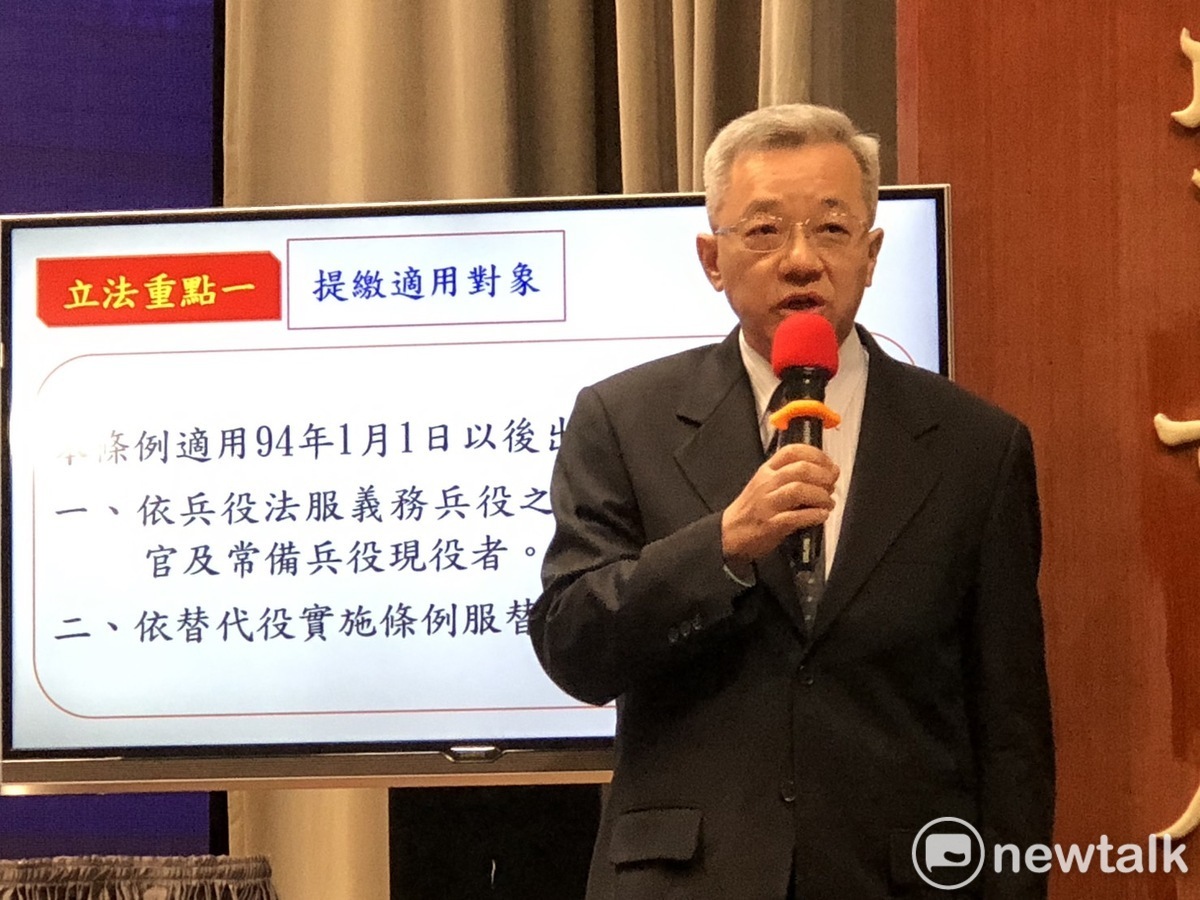 國防部資源規劃司鄧克雄司長。 圖：謝莉慧/攝