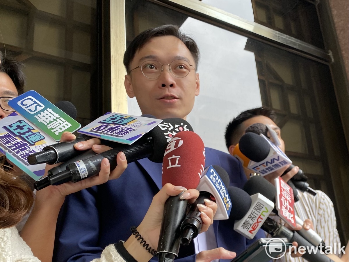郭台銘競選辦公室發言人黃士修。 圖：周煊惠/攝（資料照）