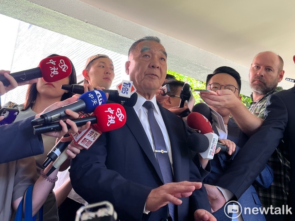 國防部長邱國正今(26)日針對日前軍官自裁後續表示已進入司法程序不便多說。 圖：金大鈞/攝（資料照）