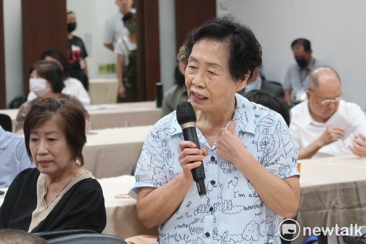 謝聰敏妹妹謝秀美。 圖：林朝億/攝