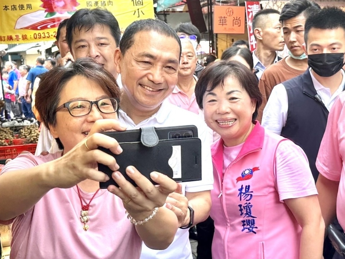 楊瓊瓔今年4月即提出「由侯友宜擔任總統候選人、郭台銘領軍國會，分進合擊。」的看法。 楊瓊瓔服務處/提供