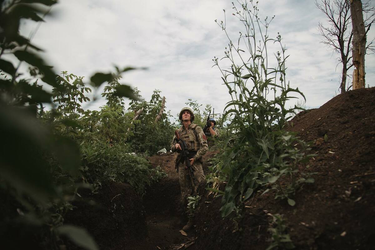 塔爾納夫斯基表示烏軍的反攻計畫並不會因冬季來臨而中斷。 圖：翻攝自X／@ZelenskyyUa