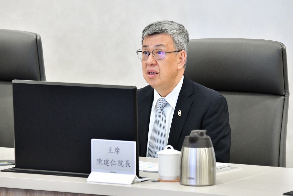 行政院長陳建仁今日率領部會到立院進行施政報告。 圖：行政院提供(資料照)