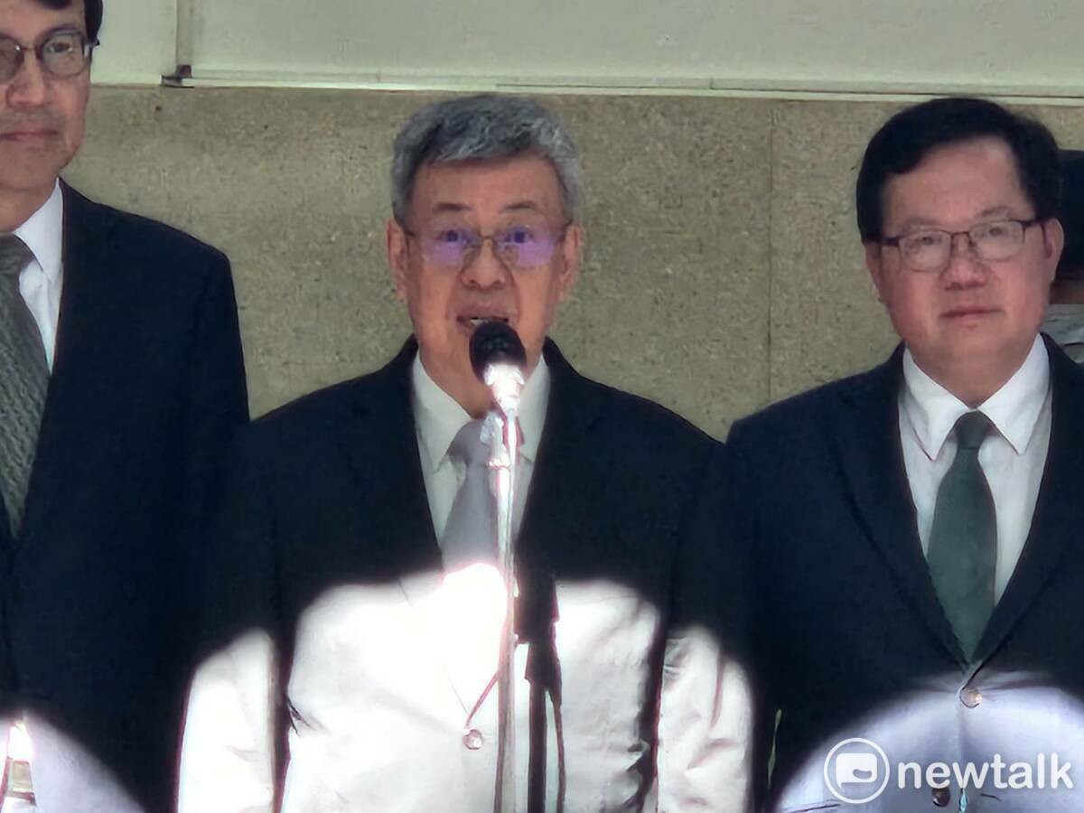 行政院長陳建仁赴立法院備詢。 圖：黃建豪/攝