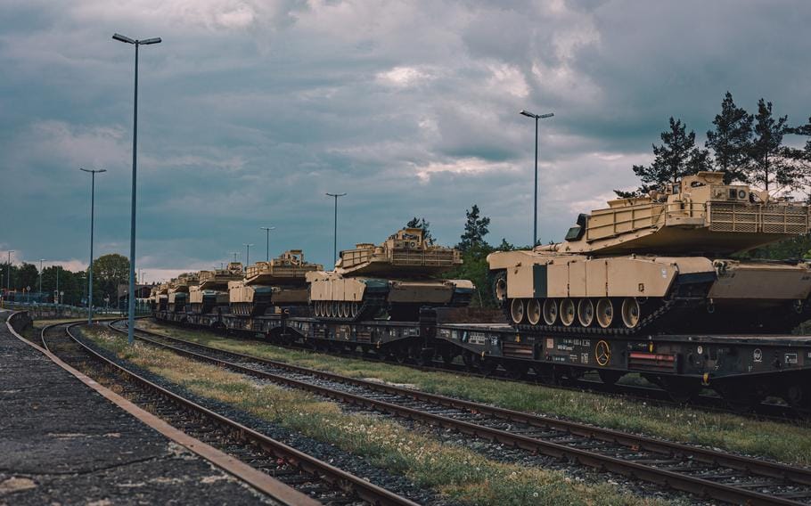 美國軍援烏克蘭的M1A1主力戰車。 圖：翻攝U.S. Army