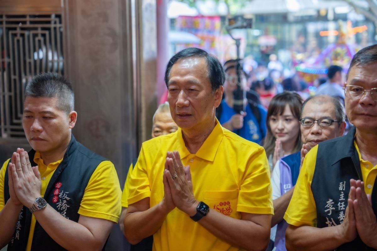永齡基金會創辦人、總統擬參選人郭台銘。 圖：郭台銘競選辦公室/提供（資料照）