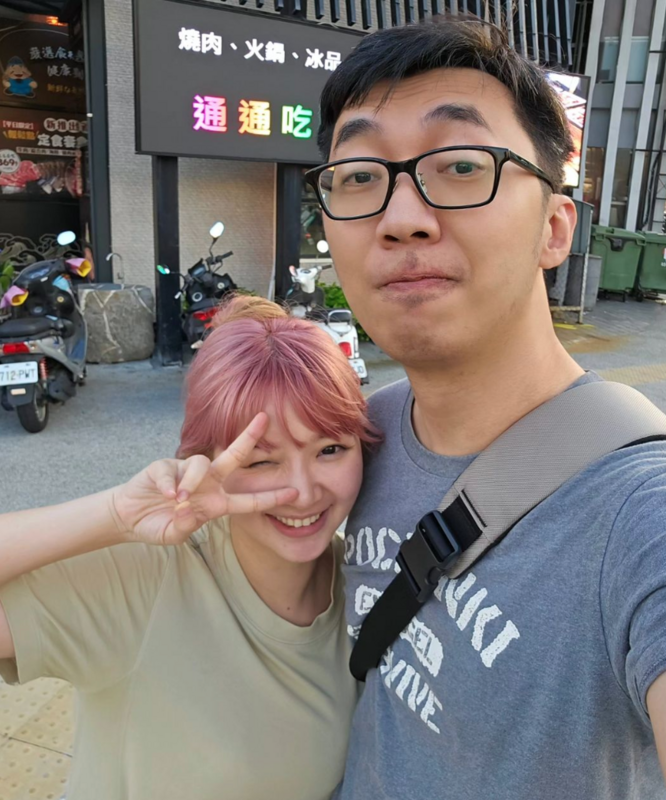 殺梗跟優格的夫妻感情很好。 圖：翻攝自殺梗IG
