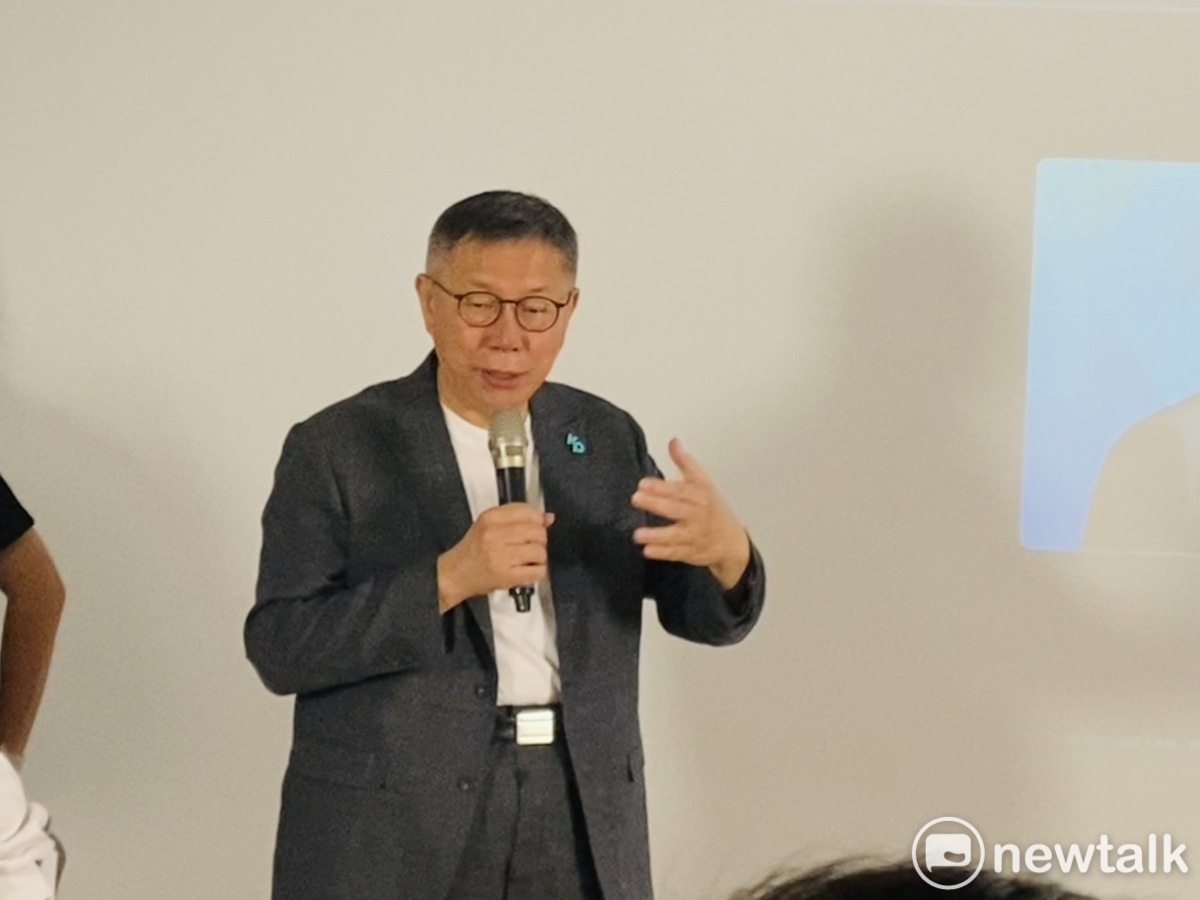 民眾黨總統參選人柯文哲。 圖：周煊惠 / 攝
