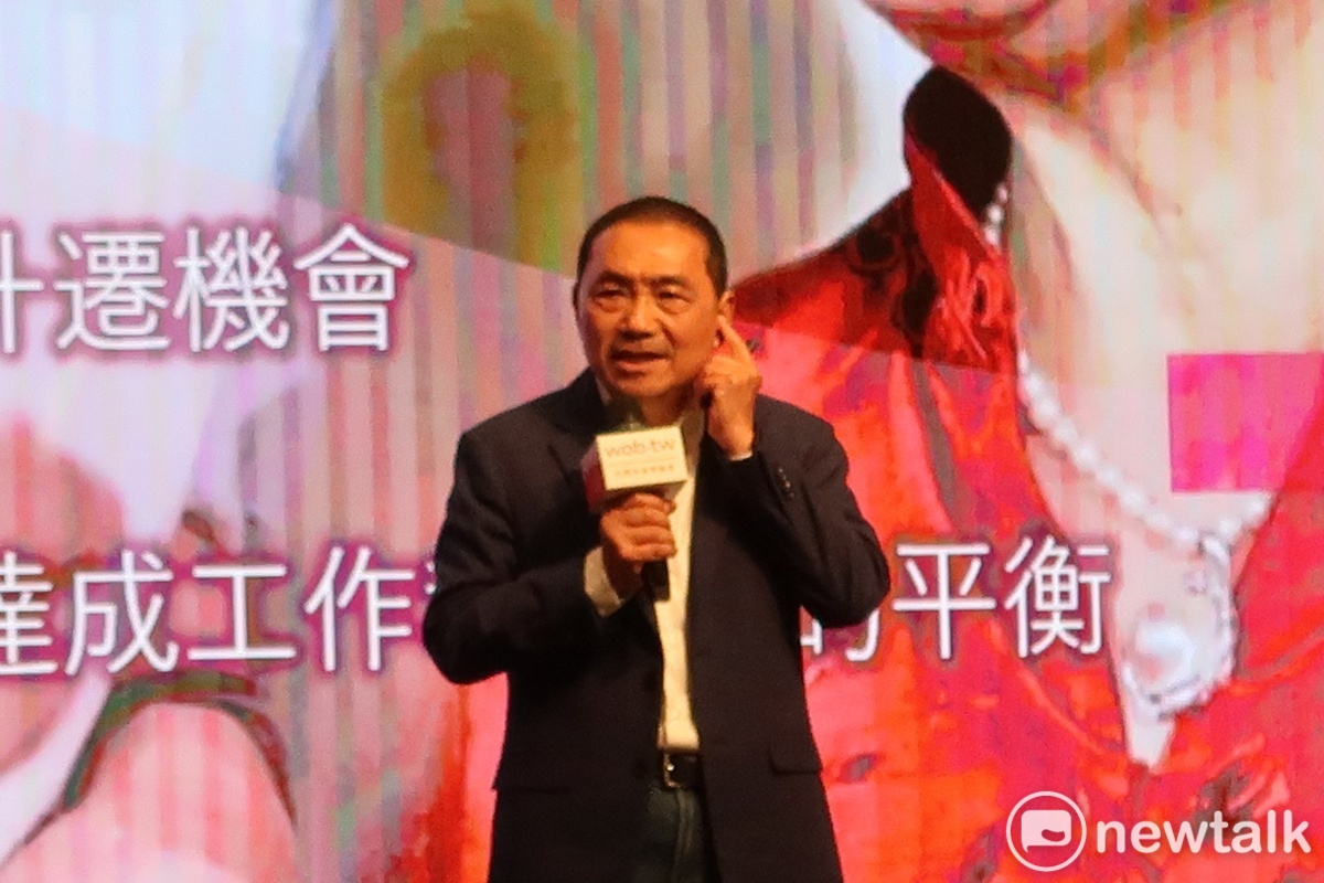 國民黨總統候選人侯友宜。 圖：林朝億/攝