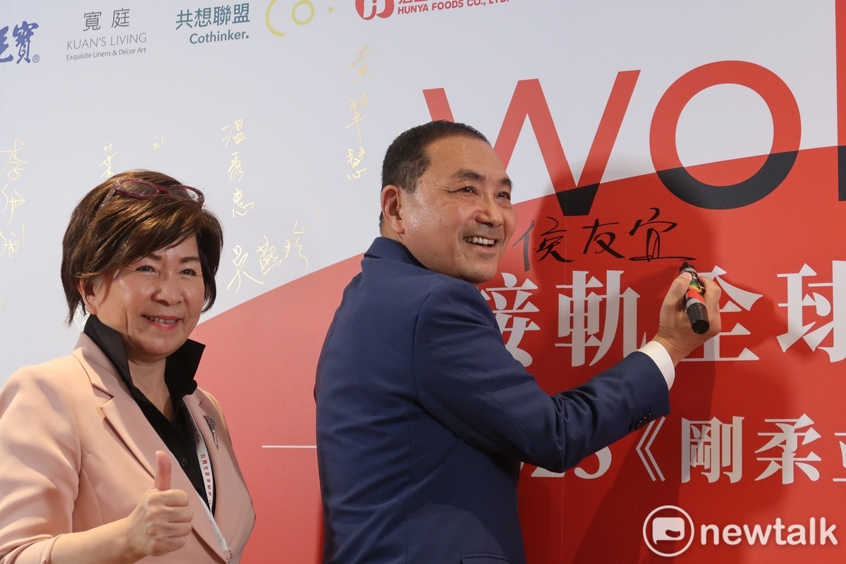 國民黨總統候選人侯友宜。 圖：林朝億/攝