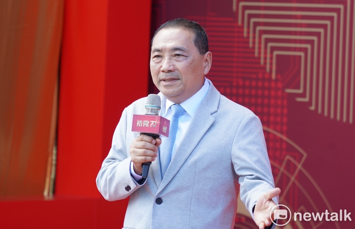 侯友宜表示，民調都是參考，最主要是要團結所有力量，改變台灣民眾現階段對政府很多不滿的想法。 圖：林昀真/攝