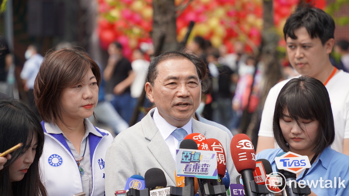 國民黨總統候選人侯友宜（資料照） 圖：林昀真/攝