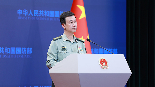 中國國防部新聞發言人吳謙指出，此次武官訪問旨在深入了解中國式現代化，推動與友好國家的軍事合作關係。 圖：翻攝中國國防部官網