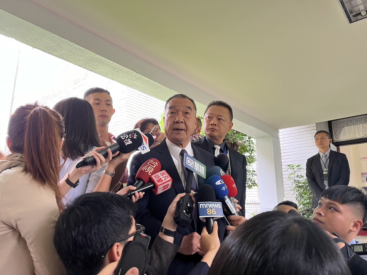 國防部長邱國正今(2)日針對國民黨立委馬文君疑似涉及洩密案做相關說明。 圖：金大鈞/攝