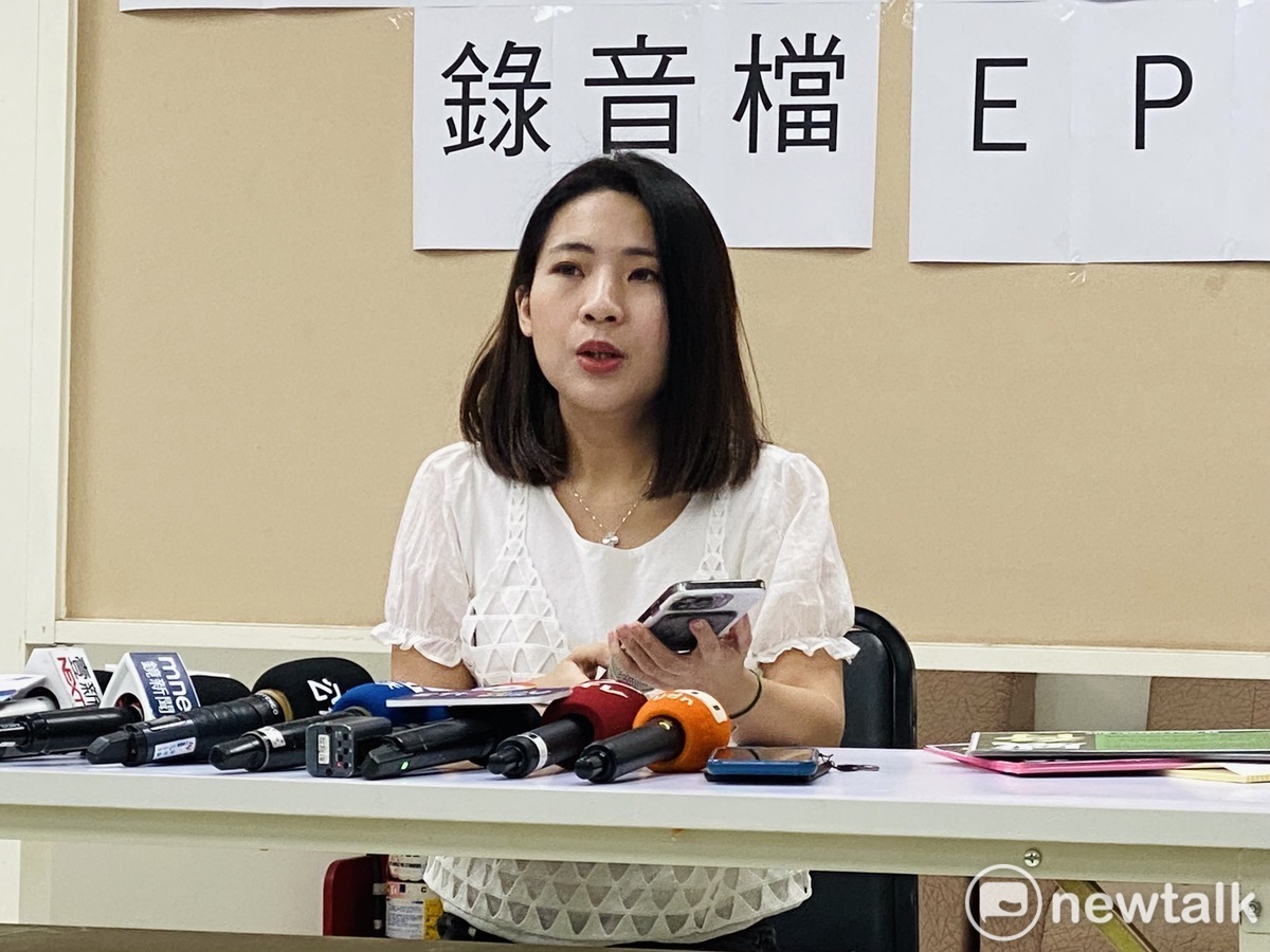 國民黨台北市立委參選人徐巧芯。 圖：周煊惠 / 攝