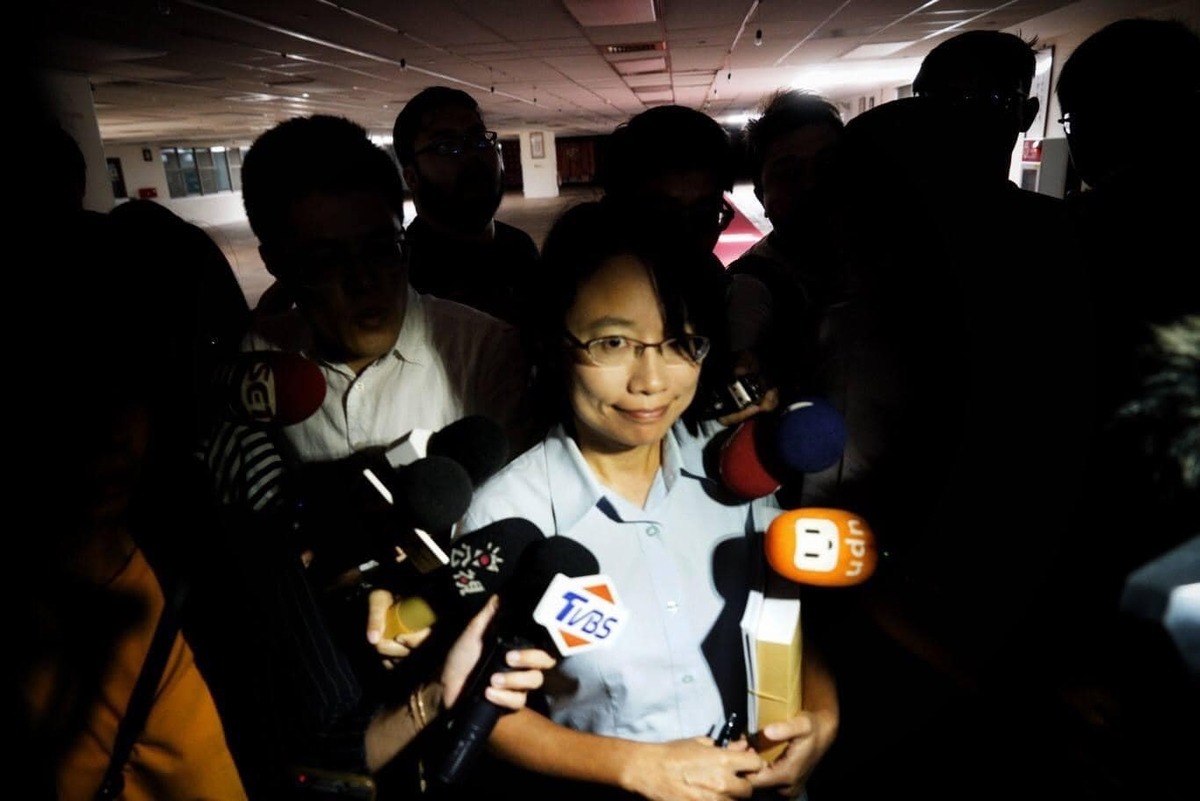 Lin bay好油造假遭揭穿，吳音寧在臉書發文「對著鏡頭罵的彰化謝家呢？」 新頭殼資料照 張良一/攝