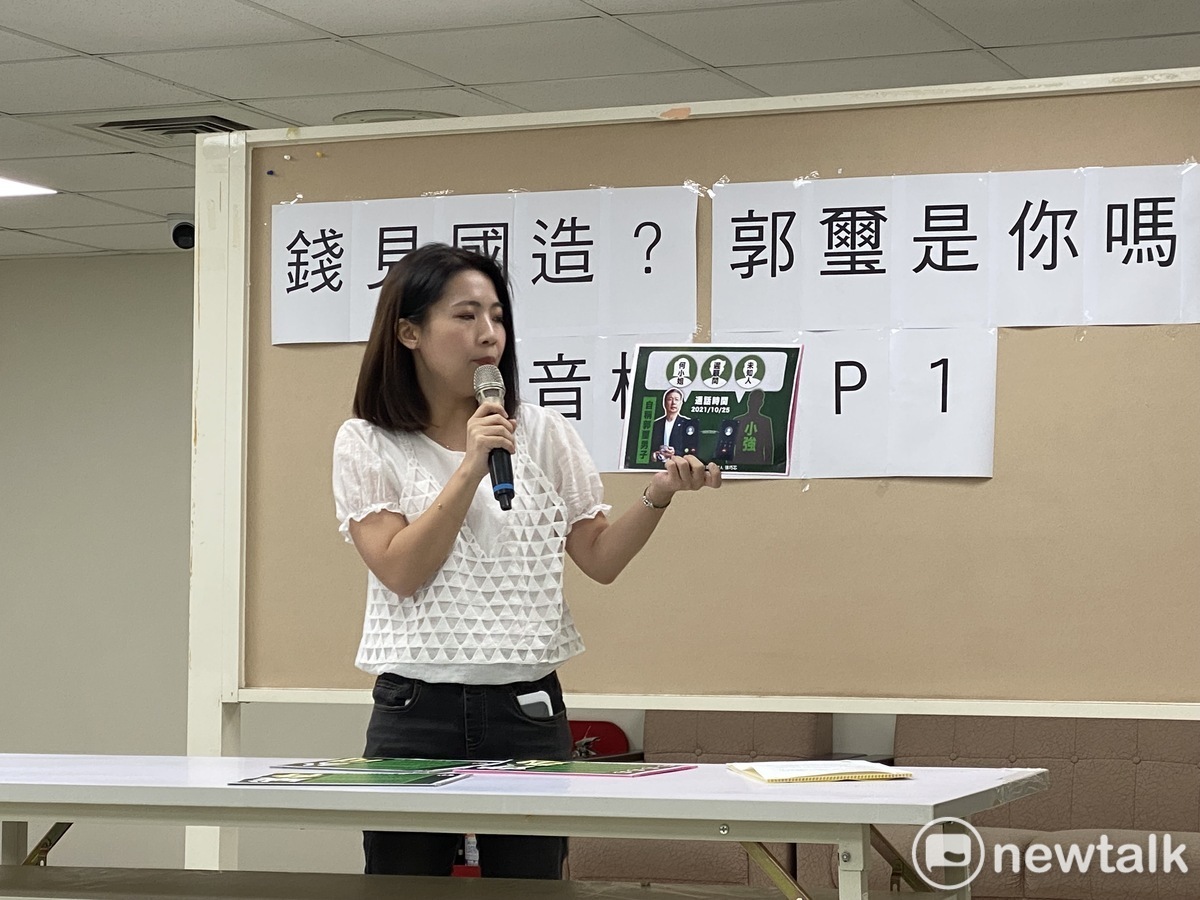 國民黨台北市立委參選人徐巧芯。 圖：周煊惠 / 攝