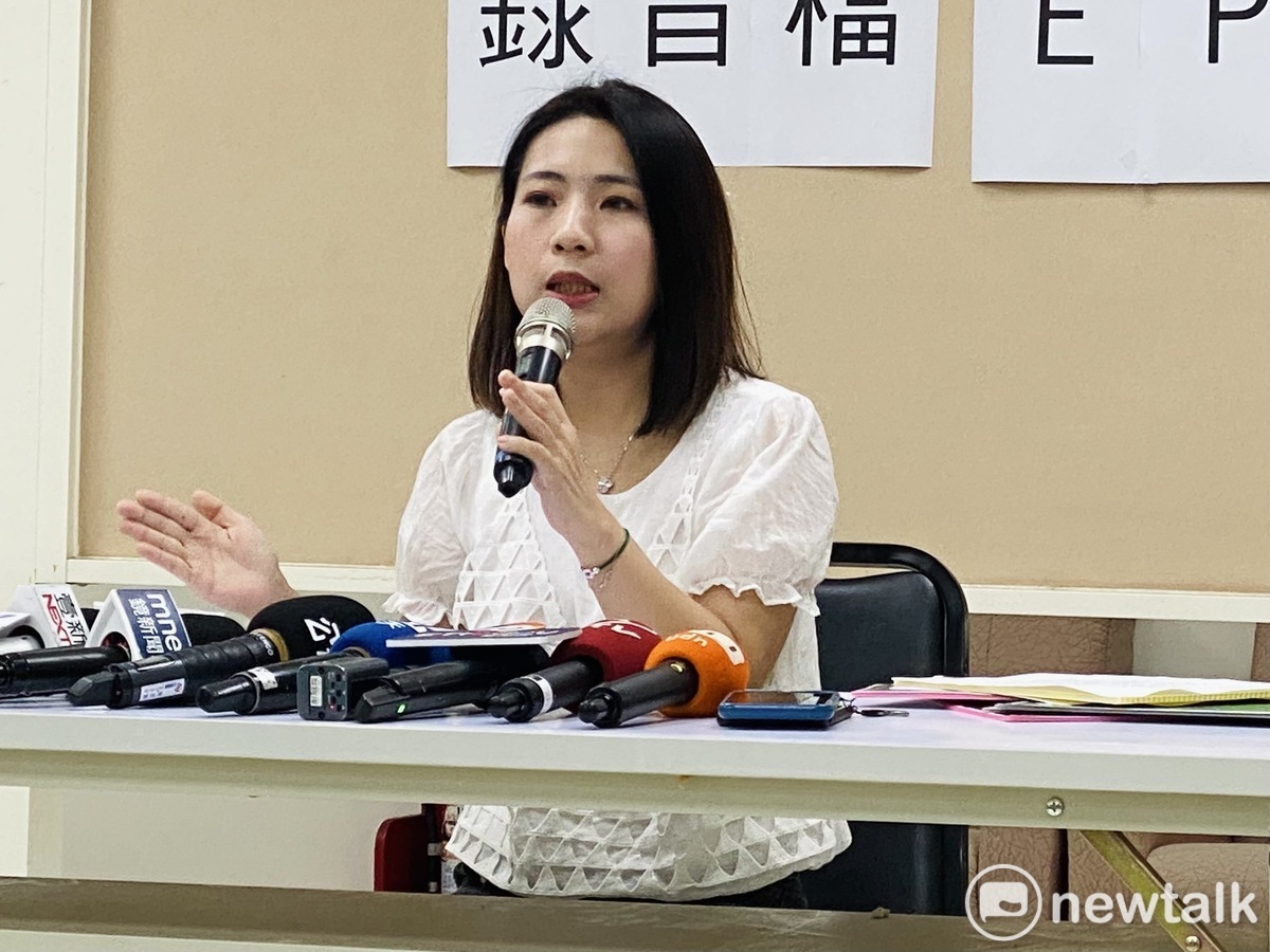 國民黨台北市立委參選人徐巧芯。 圖：周煊惠 / 攝