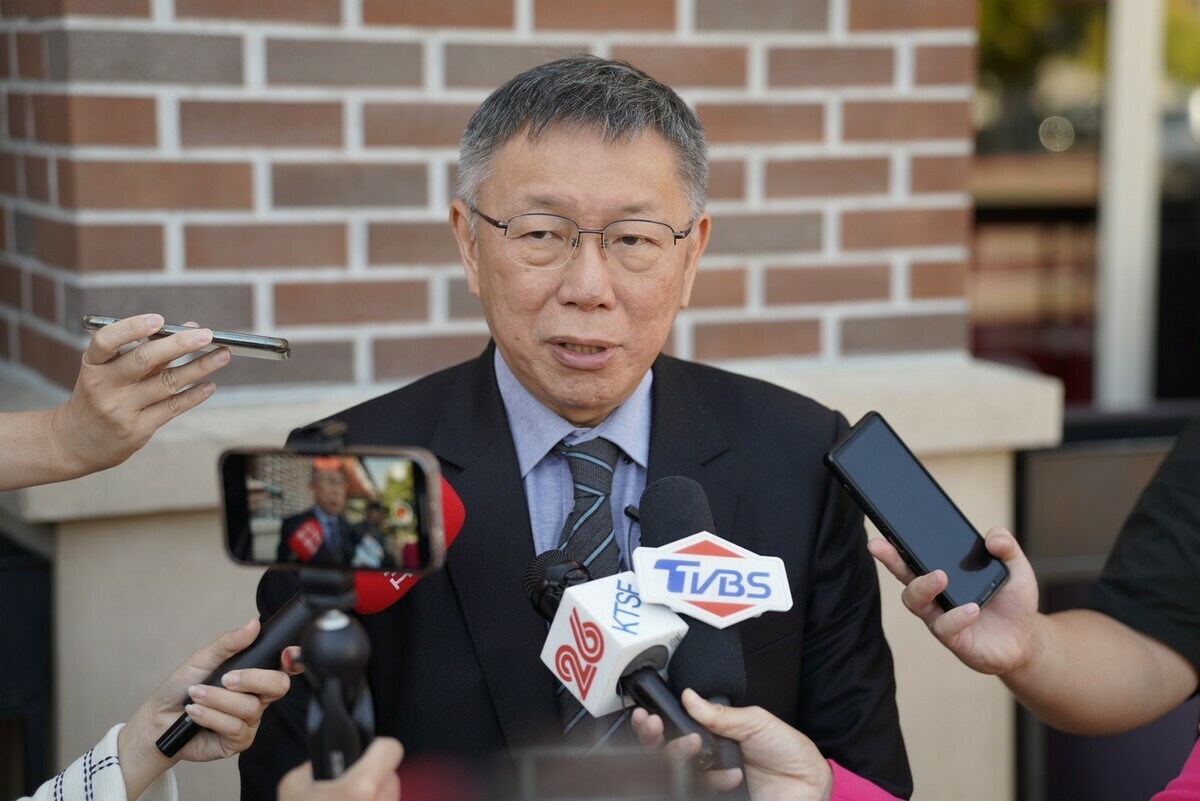 民眾黨總統參選人柯文哲。 圖：民眾黨 / 提供