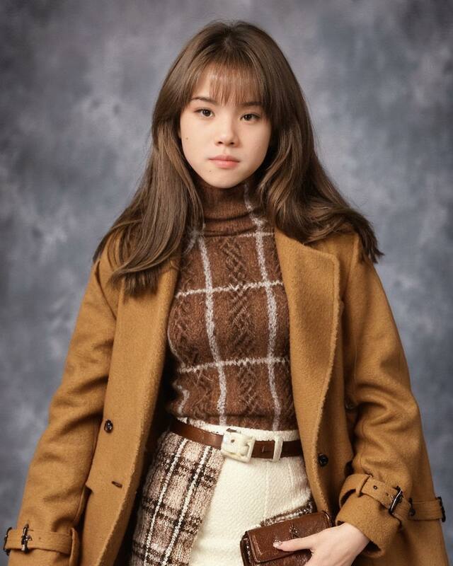 NL的AI性轉照讓網友笑道「熊哥哥可甜可鹽，愛了愛了」。 圖：翻攝自NL IG