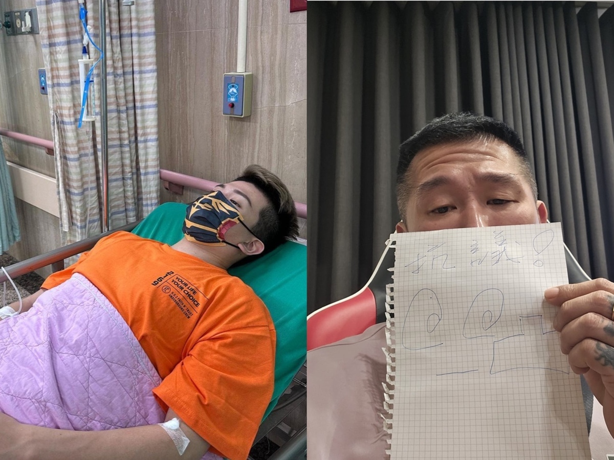 反骨男孩成員「孫生」與館長近日因「橫紋肌溶解症」一事正式開戰館。 圖：翻攝自IG＠soon6669、＠power3067830678