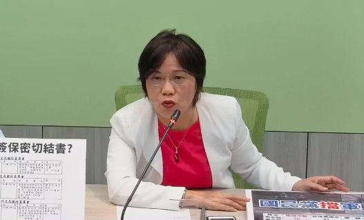 民進黨立委劉世芳今(5)日於記者會回應林郁方對潛艦國造的批評。 圖：翻攝自民進黨立院黨團臉書。