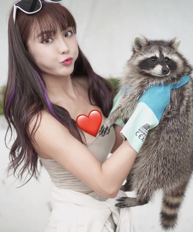 琳妲到農場跟小動物互動。 圖：翻攝自琳妲IG