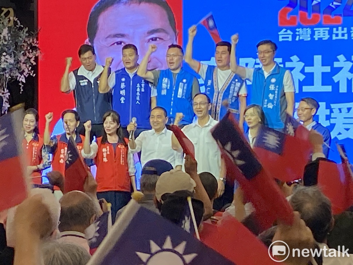 侯友宜出席身障社福團體後援會成立大會。 圖：林昀真/攝