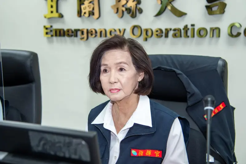 宜蘭縣長林姿妙。 圖：林姿妙臉書