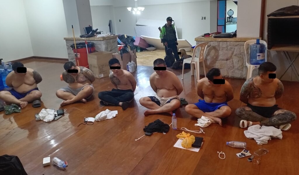 台灣詐騙集團被祕魯警方破獲，共有6名台灣人和2名秘魯人被捕。 圖：翻攝X（前推特）
