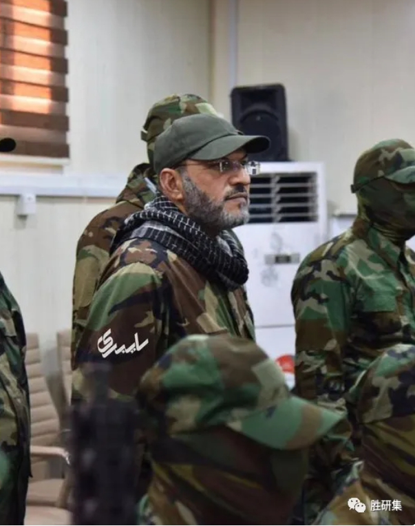 伊拉克什葉派民兵「Kataeb Sayyed al Shohada」指揮官阿布·阿拉·瓦萊抵達黎巴嫩。 圖 : 翻攝自勝研集