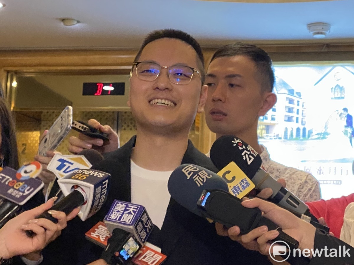 民眾黨總統參選人柯文哲競選辦公室發言人戴于文。 圖：周煊惠 / 攝