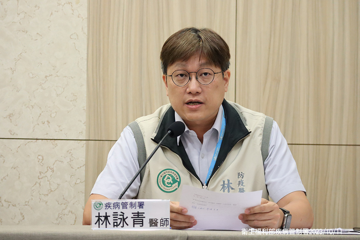 疾管署防疫醫生林詠青表示，新增23例流感併發重症，其中包含有2名幼童。 圖：疾管署／提供