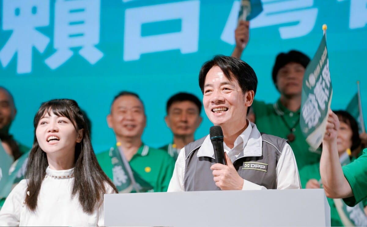 賴清德11日出席「台北市信賴台灣客家後援會」成立大會。 圖：民進黨提供