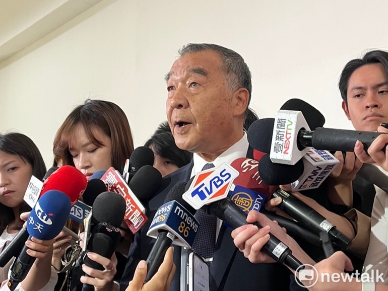 國防部長邱國正今(12)日針對新一波以巴衝突提出相關看法。 圖：金大鈞/攝