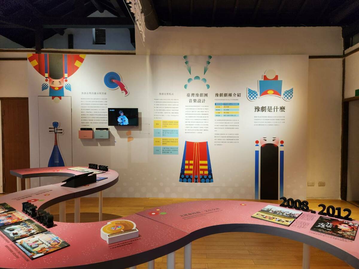 展覽用五感體會豫劇的今昔轉變。 圖：高雄市立歷史博物館/提供