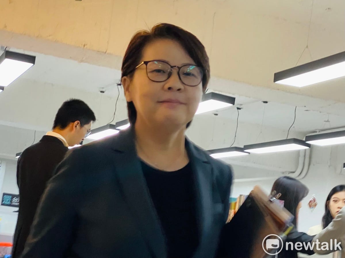 民眾黨總統參選人柯文哲競選總幹事黃珊珊。 圖：周煊惠 / 攝