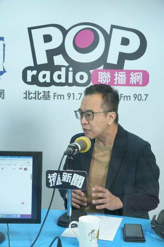 侯辦發言人黃子哲。 圖：《POP撞新聞》/提供