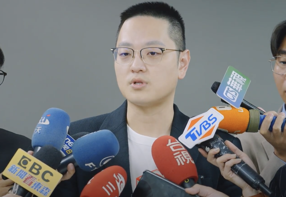 民眾黨總統參選人柯文哲競辦發言人戴于文。 圖：民眾黨 / 提供（資料照）