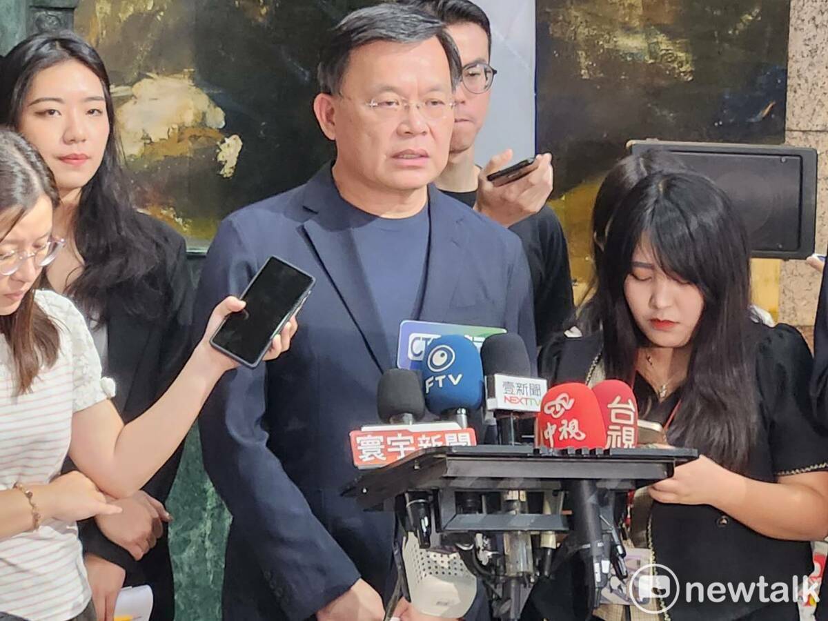 國民黨文傳會主委林寬裕。 圖：黃建豪/攝