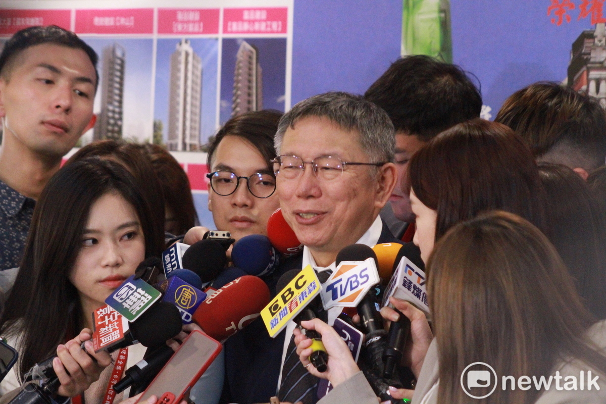 民眾黨總統參選人柯文哲。 圖：周煊惠 / 攝