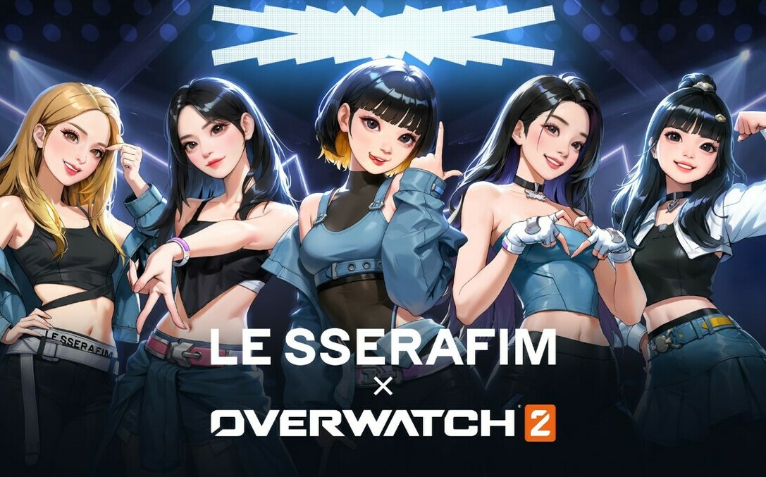《鬥陣特攻 2》與LE SSERAFIM合作！BlizzCon上獻唱全新單曲