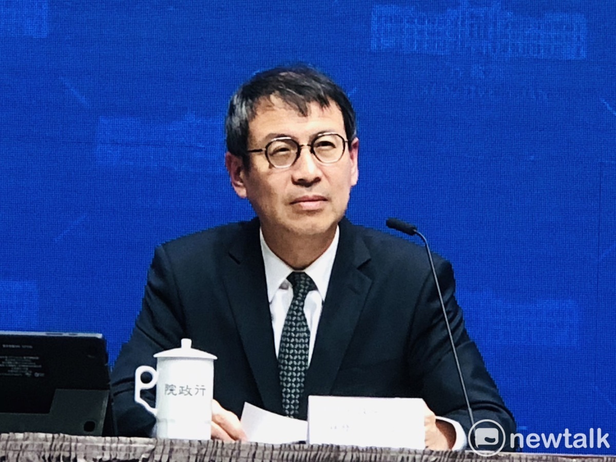 行政院發言人林子倫。 圖：謝莉慧/攝