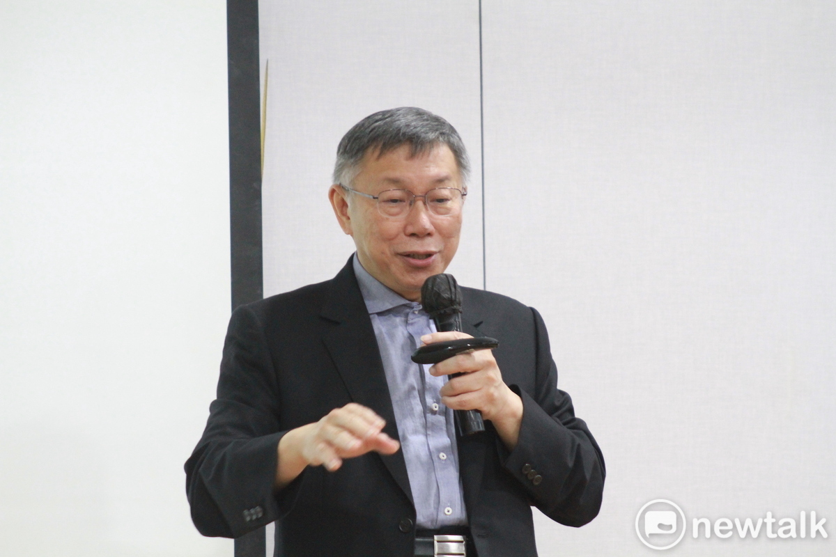 民眾黨總統參選人柯文哲。 圖：周煊惠 / 攝