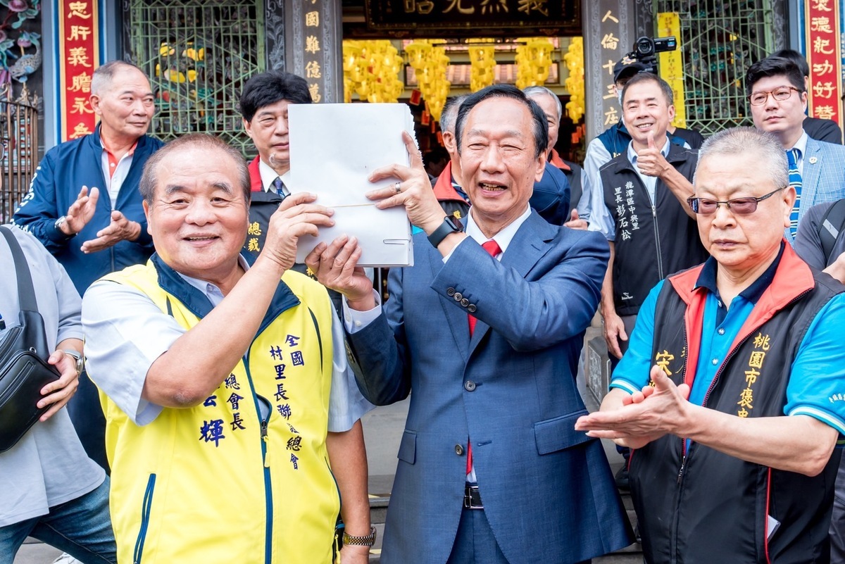 總統擬參選人郭台銘。 圖：郭台銘競選辦公室/提供