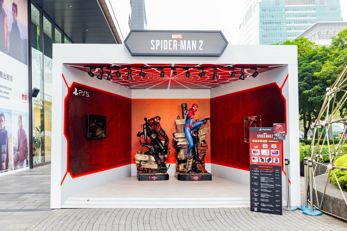 Hot Toys鉅製情境雕像完美呈現彼得·派克及麥爾斯·摩拉斯嶄新造型 圖：SIET/提供