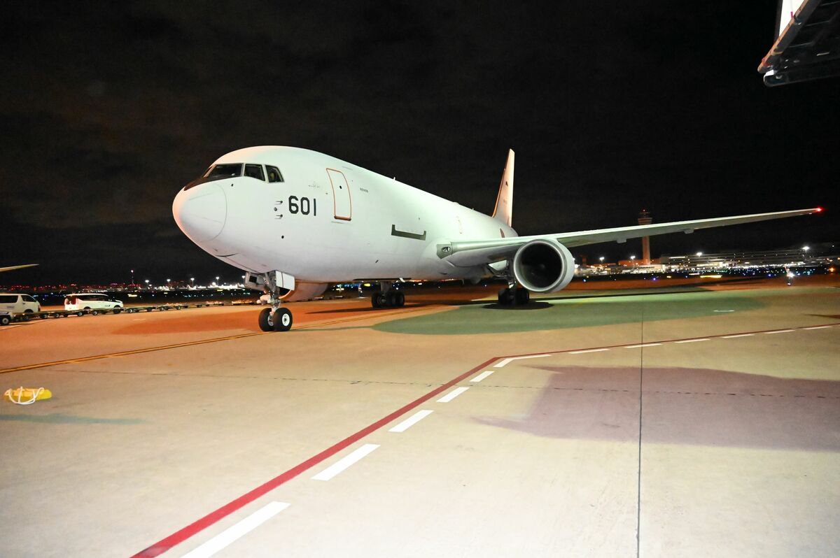 KC-767 空中加油運輸。 圖 : 翻攝自推特