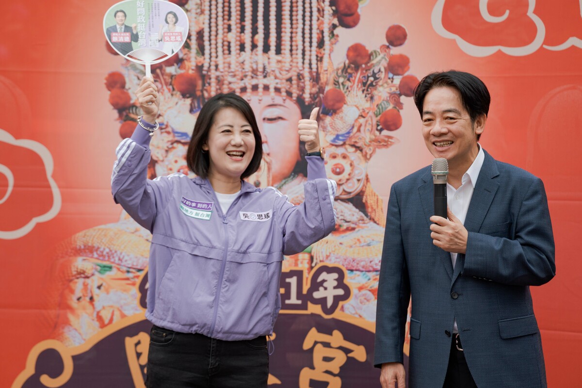 吳思瑤今（3）日澄清，並非回應「蕭美琴將以『副總統參選人』身份出席立委競總成立大會」，黨內有自己的作業流程，也相信賴清德的安排。 圖：賴清德競辦／提供