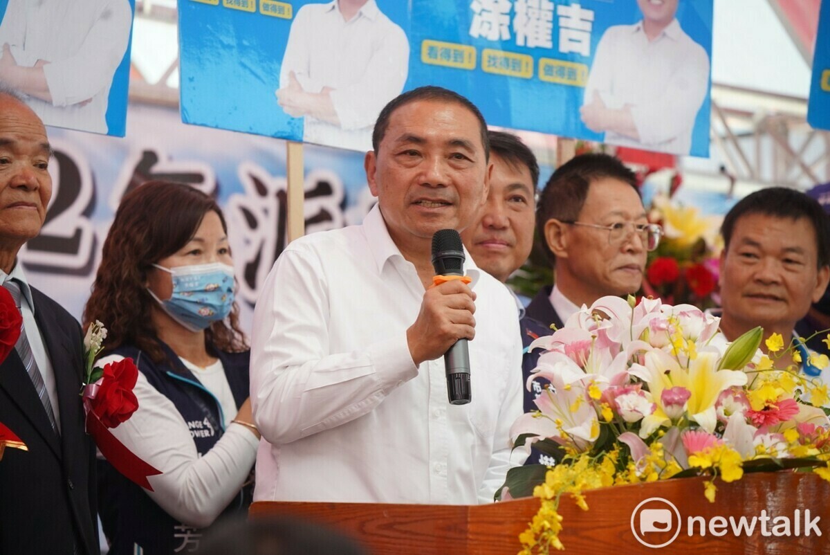 侯友宜批民進黨一直挑釁大陸才叫做不負責任。 圖：林昀真/攝